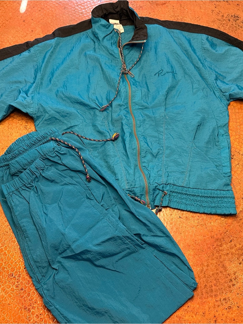 PUMA Teal Athletic Track Suit